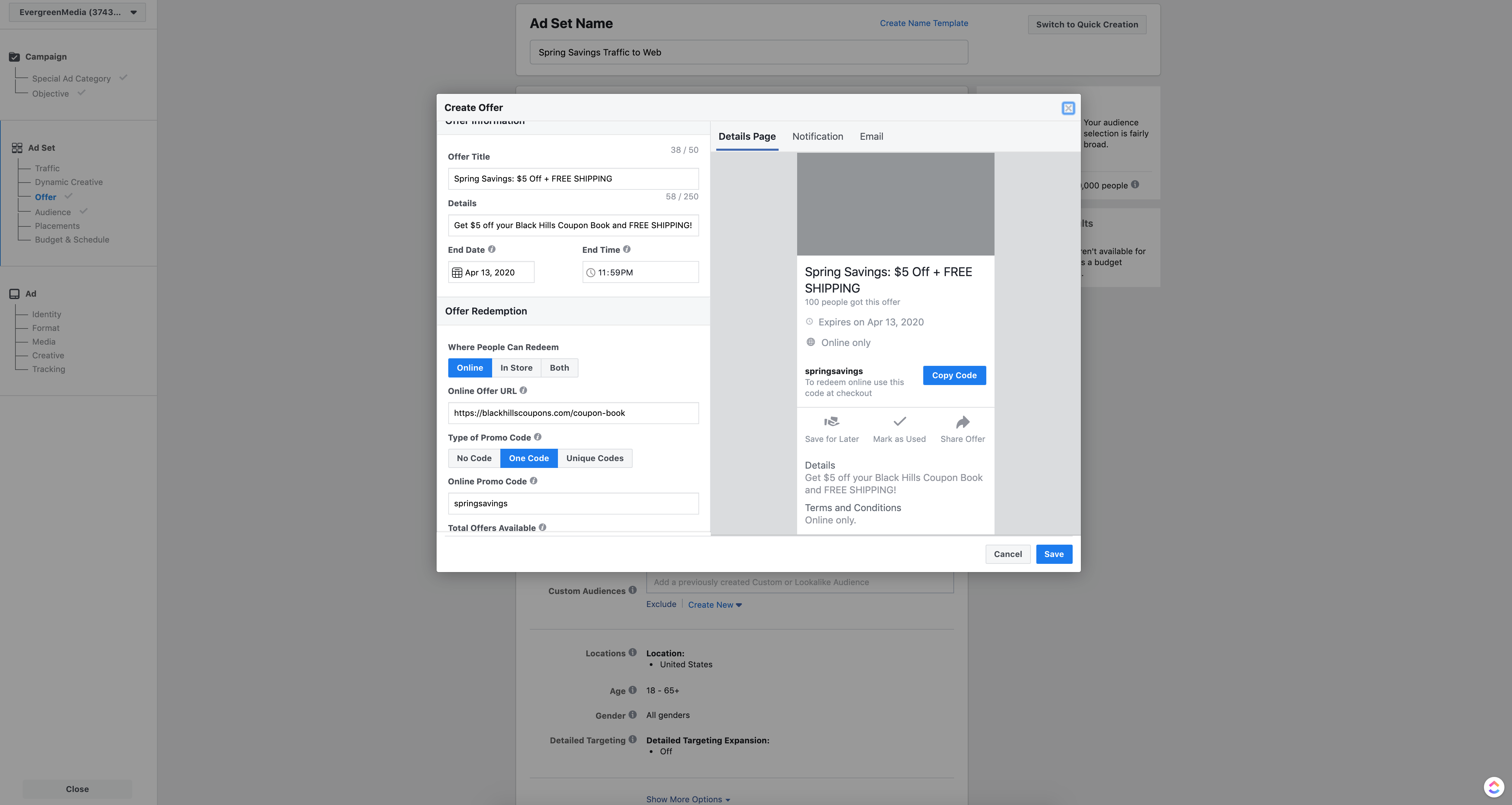 How to Place an Ad on Facebook Evergreen Media